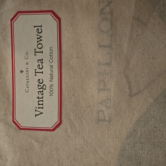 ❤️BUY 2 GET 1 FREE Cavallini & Co. Vintage Butterfly Butterflies Tea Towel - Picture 8 of 10